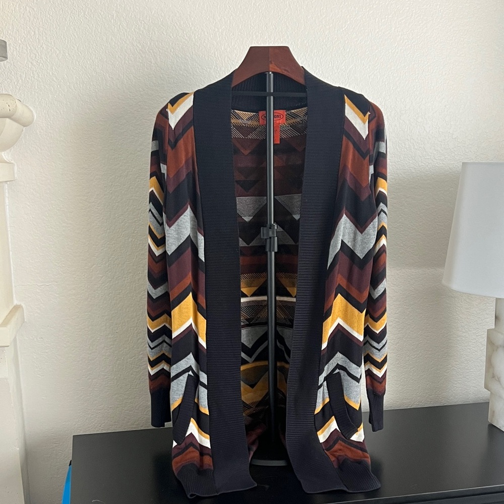 Missoni Target  chevron Open Cardigan Never worn